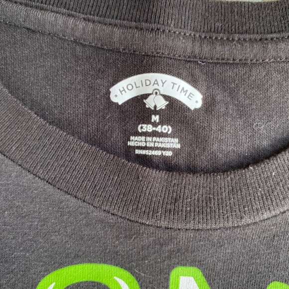 NWT “OH Snap!” Gingerbread Man Holiday T Shirt Mens Sz M - Picture 4 of 5